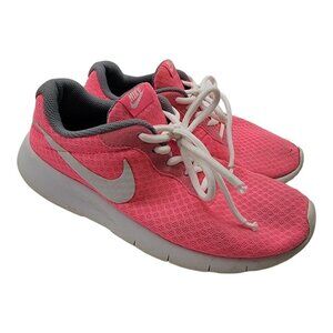 Nike Shoes Girls Size 5.5 Youth Hyper Pink White Cool Grey 818384 610 Sneaker